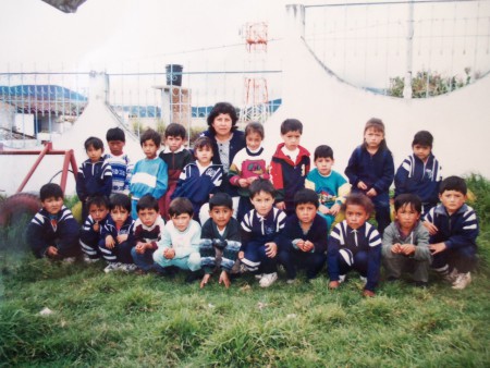 PRIMEROS ALUMNOS DEL PREESCOLAR 